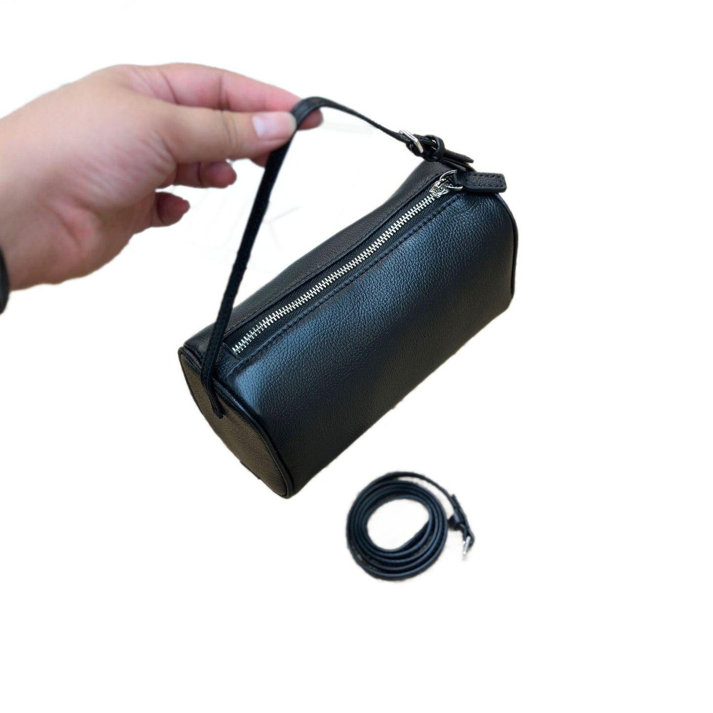Niche Leather Mini Pen Daily Commute Hand Women's Handbag