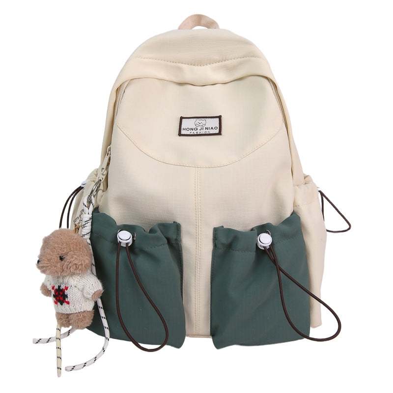 Women's & Men's Lightweight Simple College Fashion Trendy Large Primary School Bag
