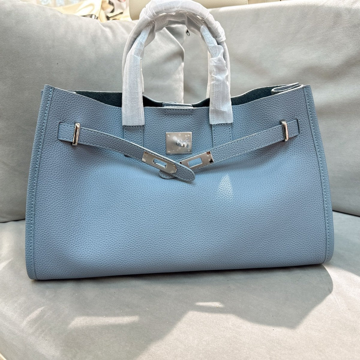 Women's Cowhide Leather Kelly Large Capacity Bags