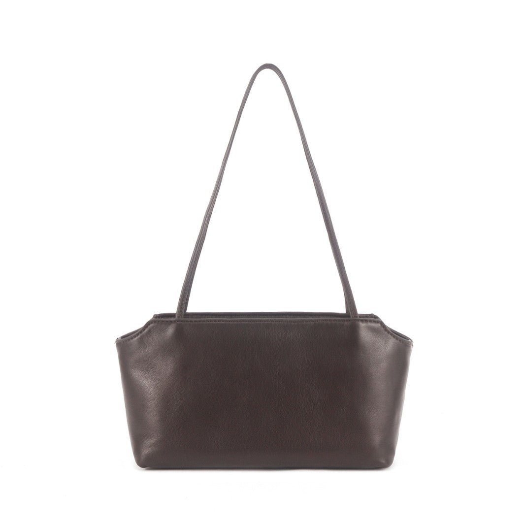 Minimalist Easy Matching Inside Outside Lambskin Women's Shoulder Bag