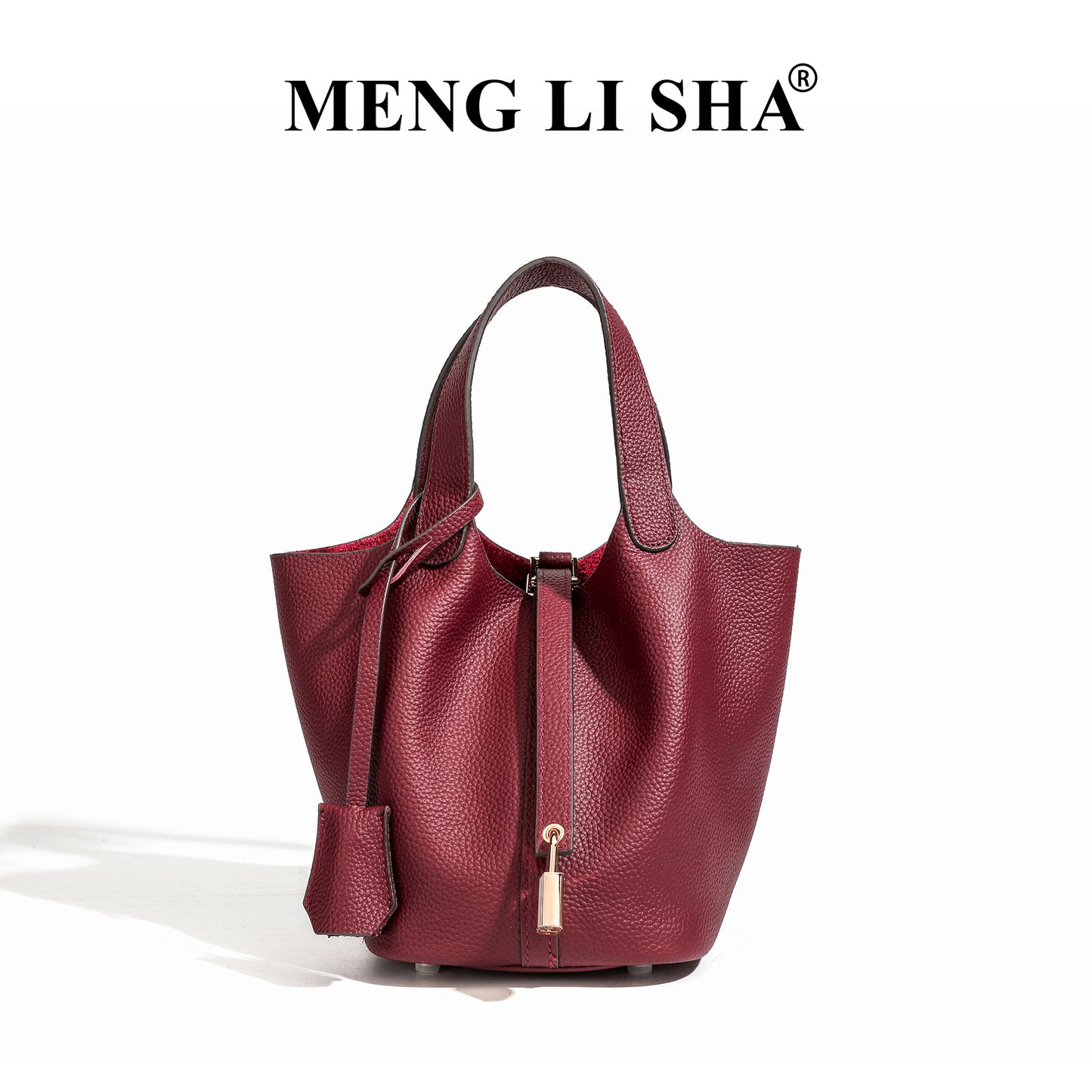 Women's Luxury High-grade Portable Genuine Leather Vegetable Basket Mummy Women's Handbag