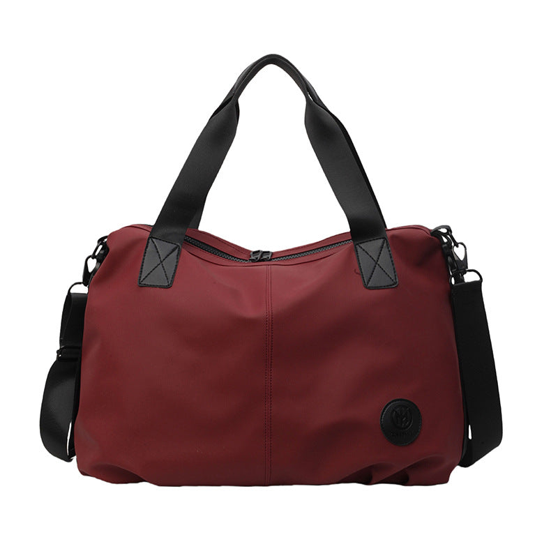 Women's & Men's Commuter Short Distance Portable Training Retro Large Women's Messenger Bag