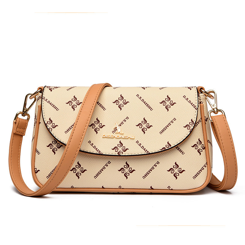 Women's Summer Fashion Pouch Versatile Soft Leather Women's Messenger Bag
