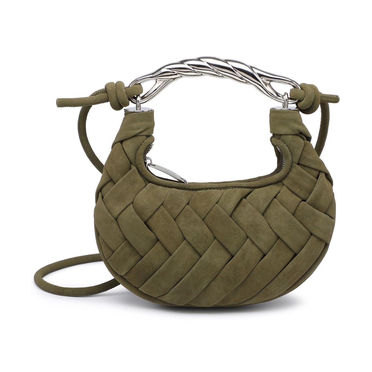 Women's Bird's Nest High Sense Woven Sardine Dinner Bag