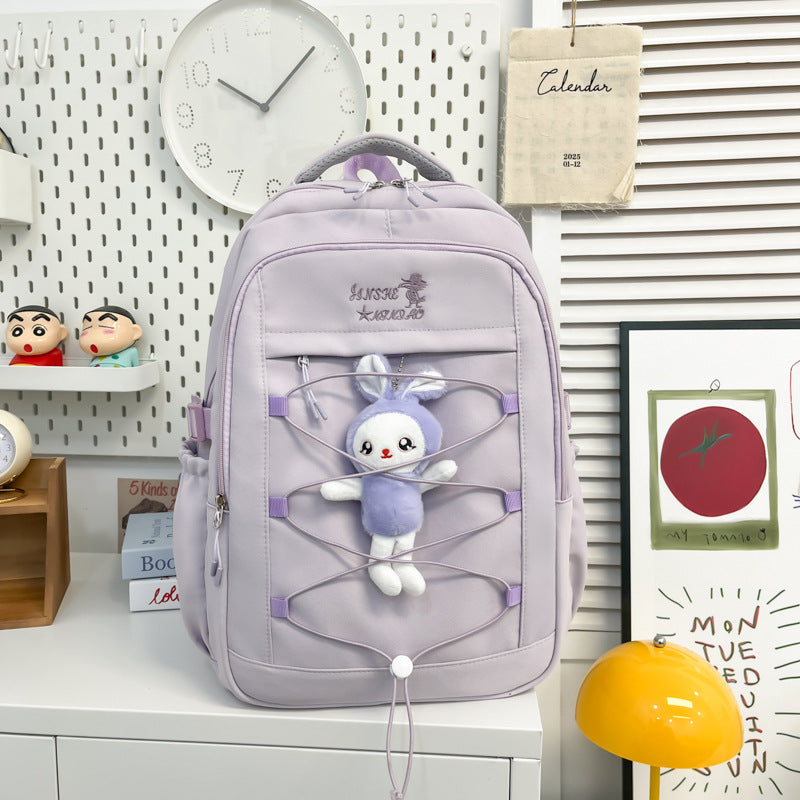 Style Large Capacity High Junior Cute Cartoon Bags