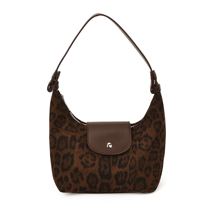 Women's Retro Simple Dumpling Design Plaid Women's Shoulder Bag