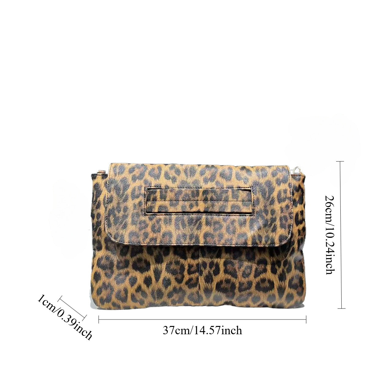 Women's Vintage Leopard Print Sets High Capacity Handbags