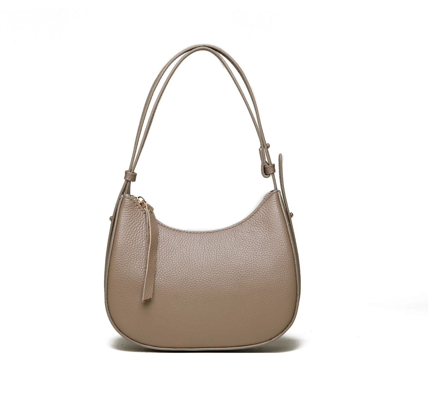 Women's Fashionable High-grade Summer Versatile Layer Cowhide Light Luxury Underarm Women's Shoulder Bag