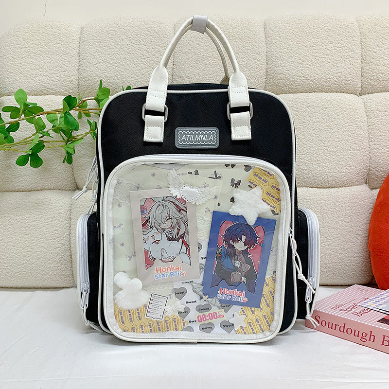 Large Food Intake Female Junior High Capacity Backpacks