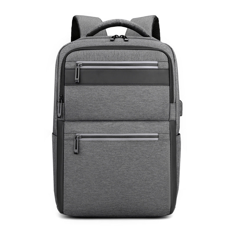 Women's & Men's Waterproof Computer Notebook Simple High Sense Business Backpack