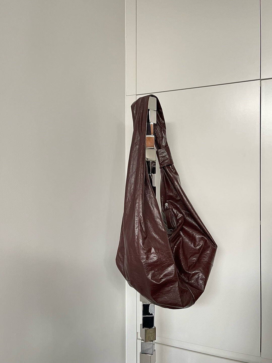 Capacity Commuter Everyday Joker Oil Wax Leather Women's Messenger Bag