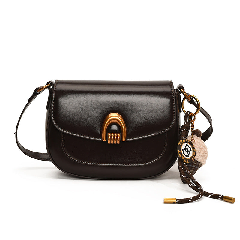 Women's Retro Minority Underarm Fashionable Fashion Saddle Women's Shoulder Bag