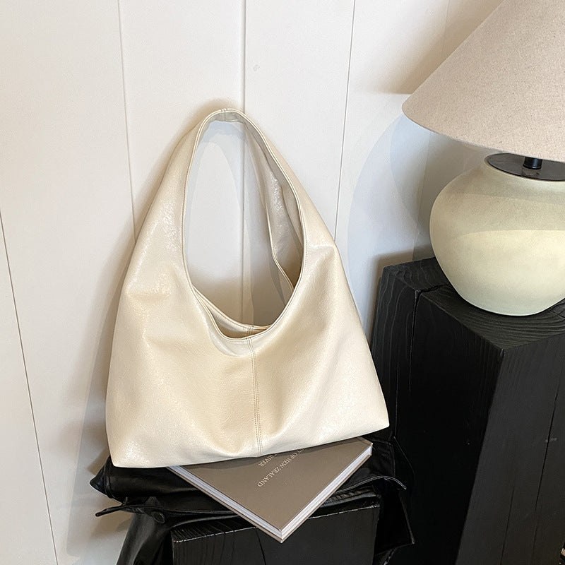 Women's Large Capacity Korean Style Minority One Shopping Simple Women's Shoulder Bag