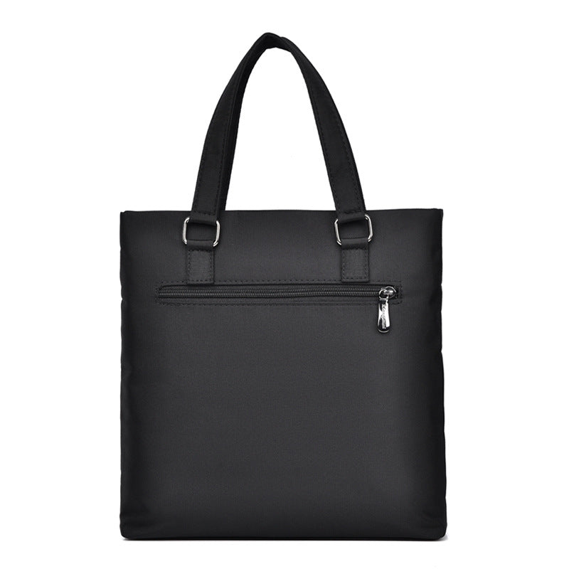 Men's Advertising Document Oxford Cloth Vertical Waterproof Men's Shoulder Bag