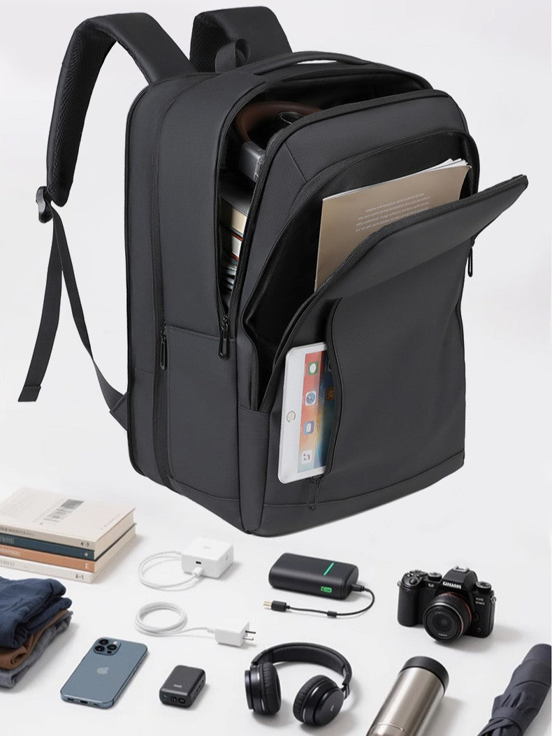 Men's Simple Large Capacity Leisure Waterproof Expansion Bags