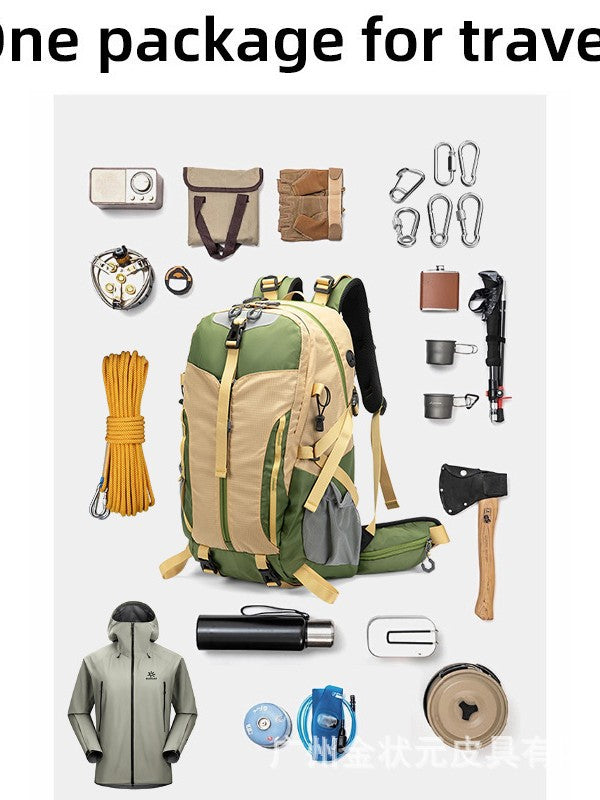 Charming Comfortable Large Capacity Cycling Camping Mountain Climbing, Hiking Bag