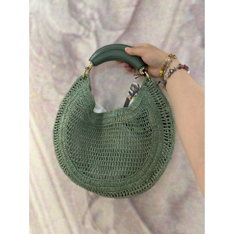 Selenodont Large Capacity Beach Simple Design Women's Handbag