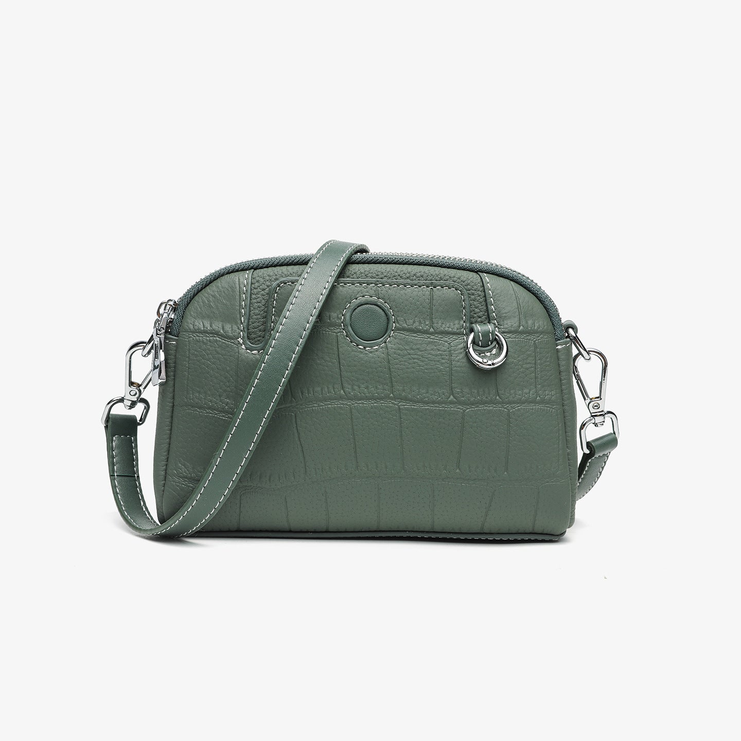 First Layer Leather Everyday Fashion Commuter Women's Messenger Bag