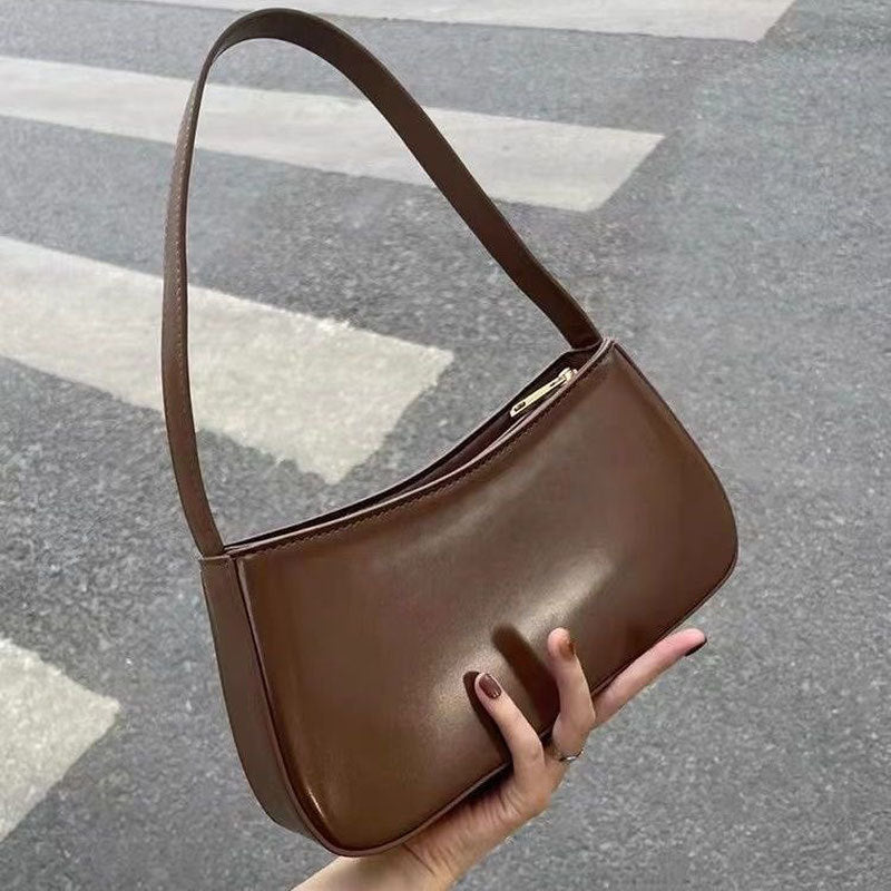 Women's Fashionable Versatile High-grade Texture Design Simple Women's Handbag