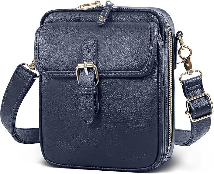 Beautiful Durable Leather Retro Clutch Mobile Women's Shoulder Bag