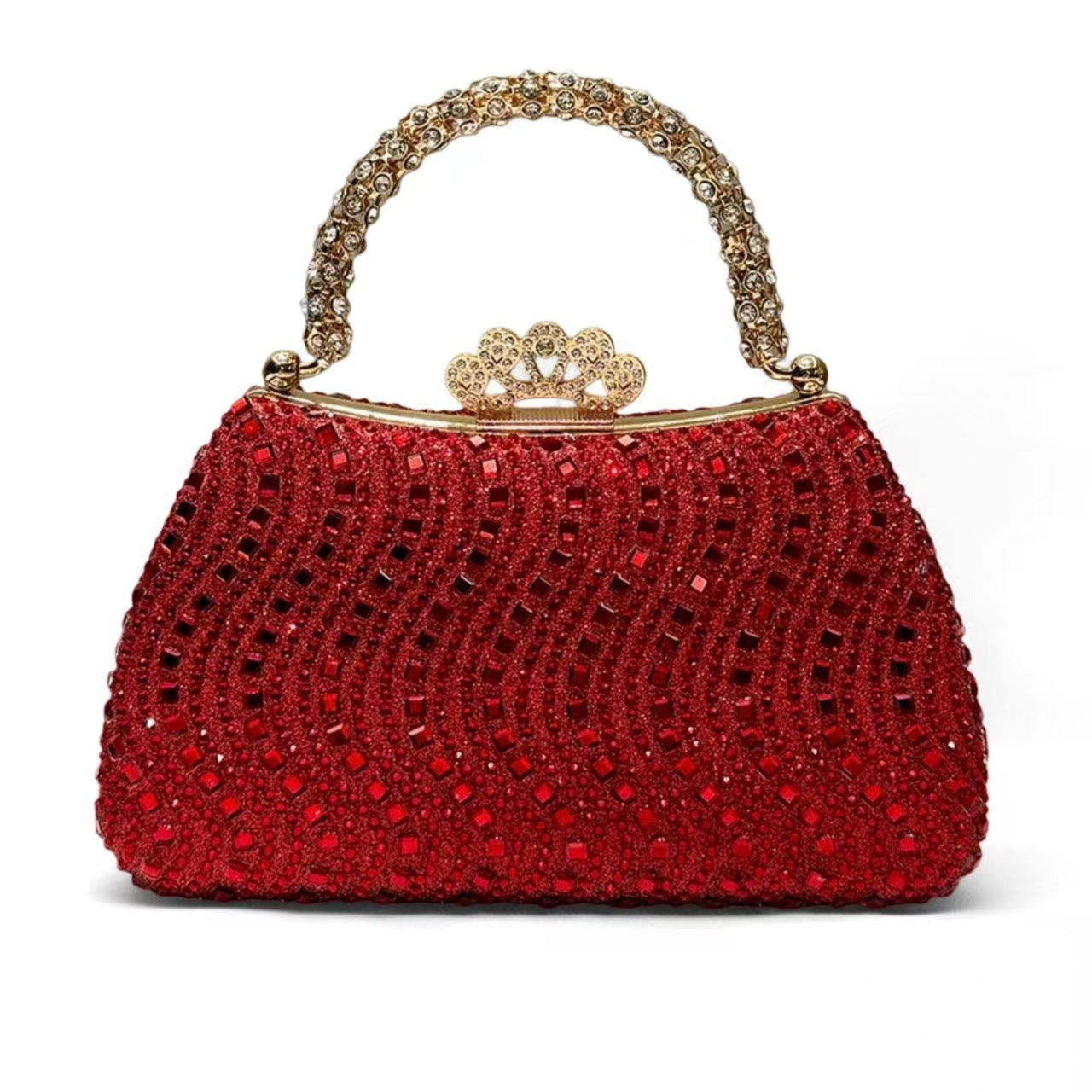 Women's Fashion Personalized Rhinestone Banquet Dress Elegant Dinner Bag
