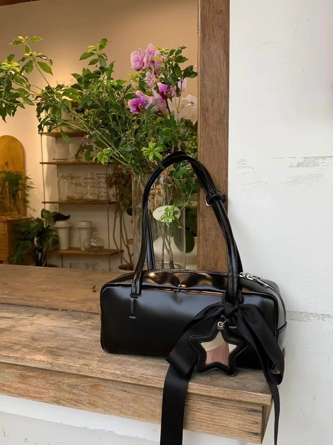 New Women's Baguette Bow Underarm For Women's Shoulder Bag