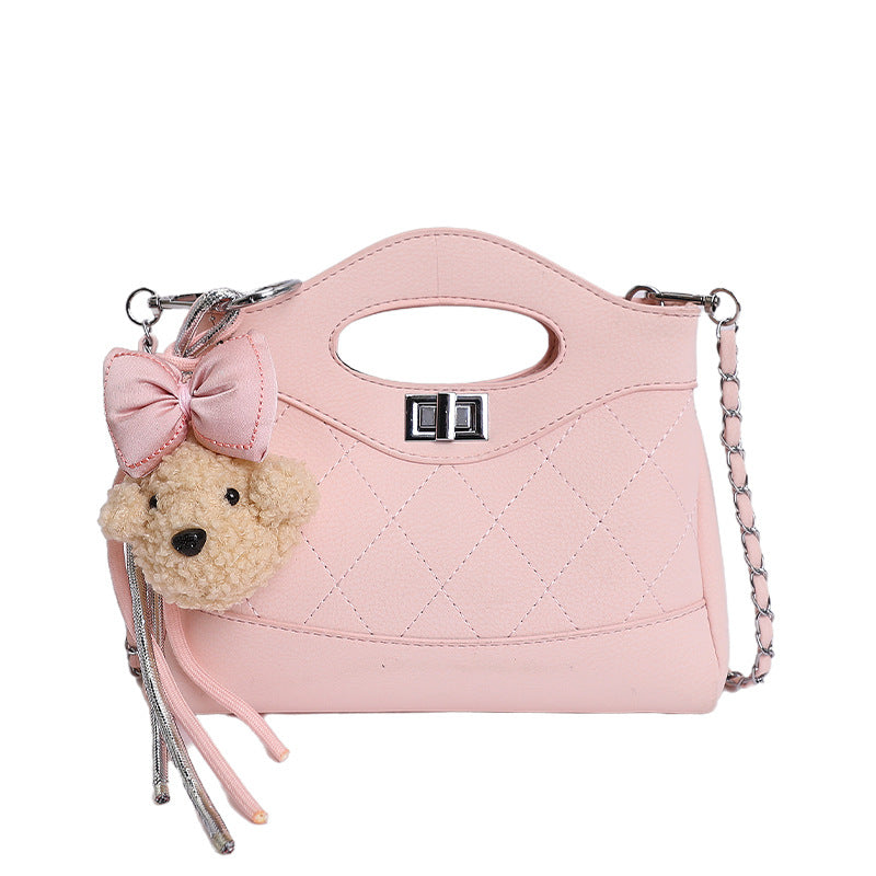 Women's Korean Style Niche Diamond Quilted Fashionable Handbags