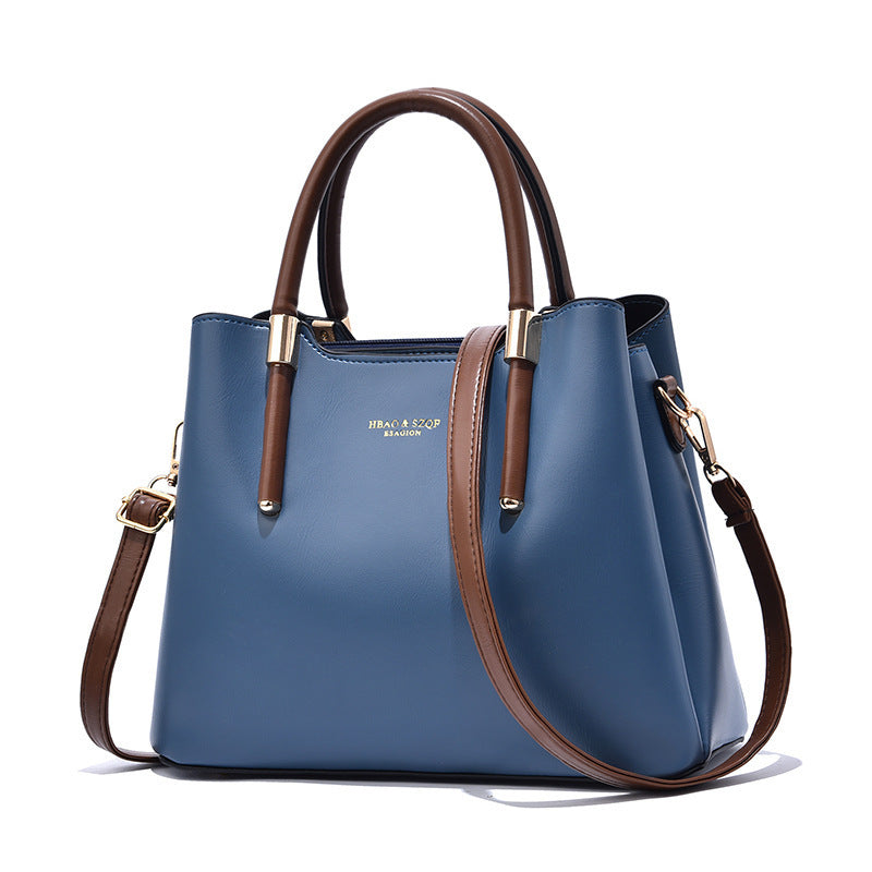 Women's Large Capacity Mom Elegant Leather Tote Bags