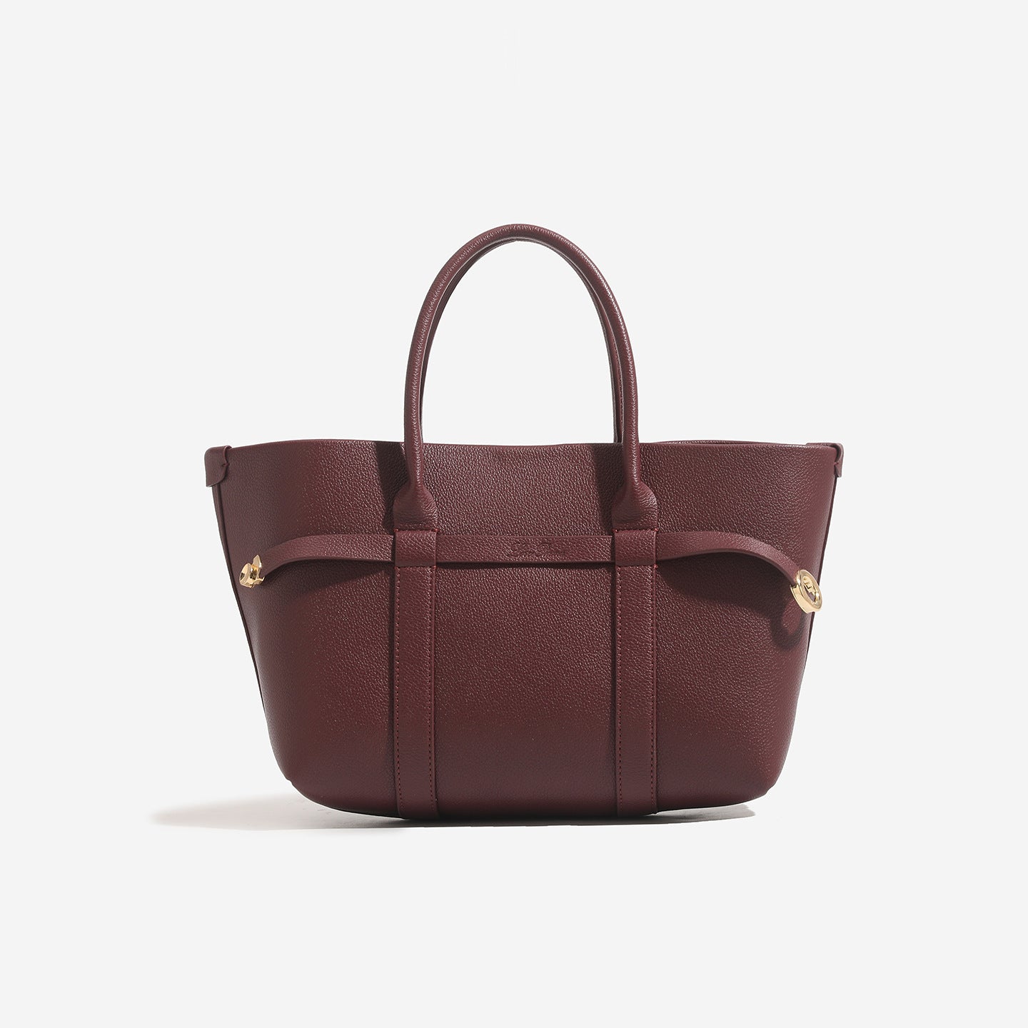 Women's Large Capacity Stitching Genuine Leather Vegetable Basket Commuter Fashion Women's Handbag