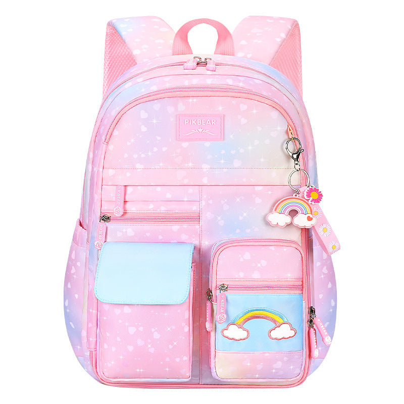 Children's Version Five Six Grade Burden Reduction Primary School Bag
