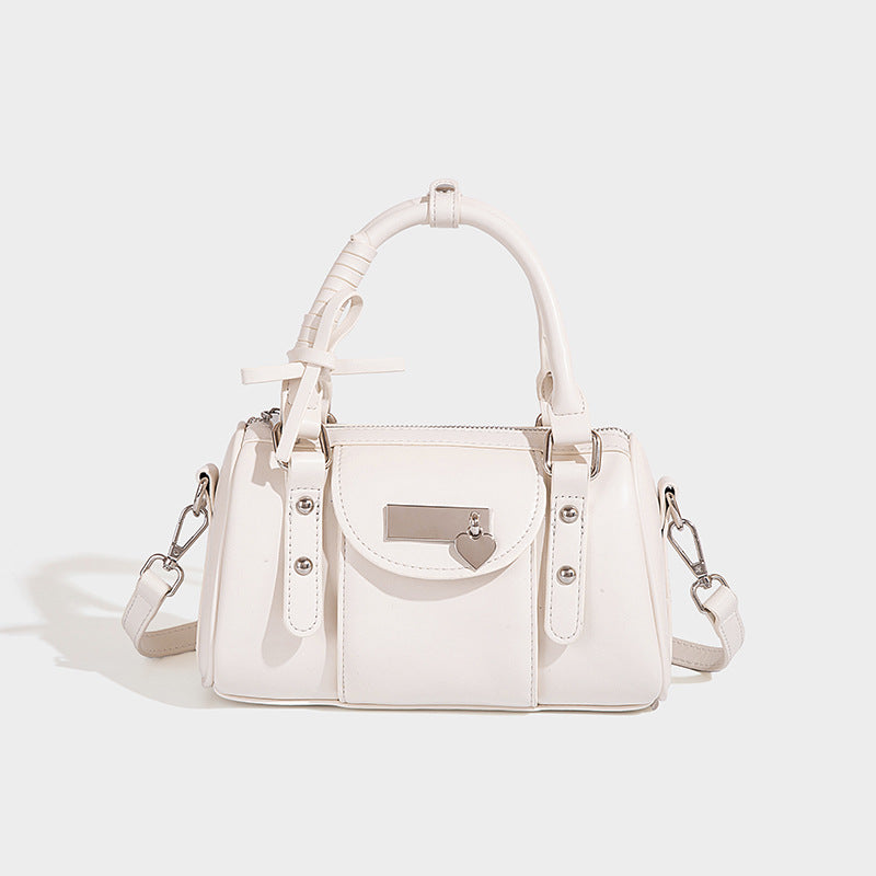 Women's High-grade Boston Fashion Minority Design Portable Bags