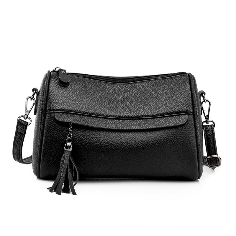 Women's First Layer Cowhide Genuine Leather Large Capacity Bags