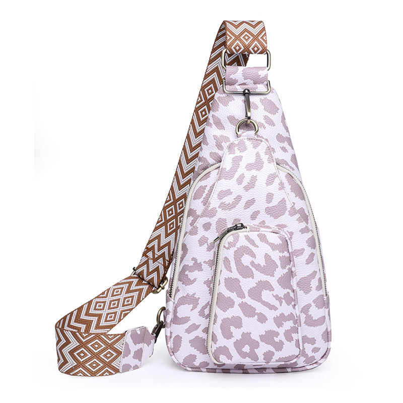 Women's Fashion Boys All Match Retro Style Women's Chest Bag, Fanny Pack