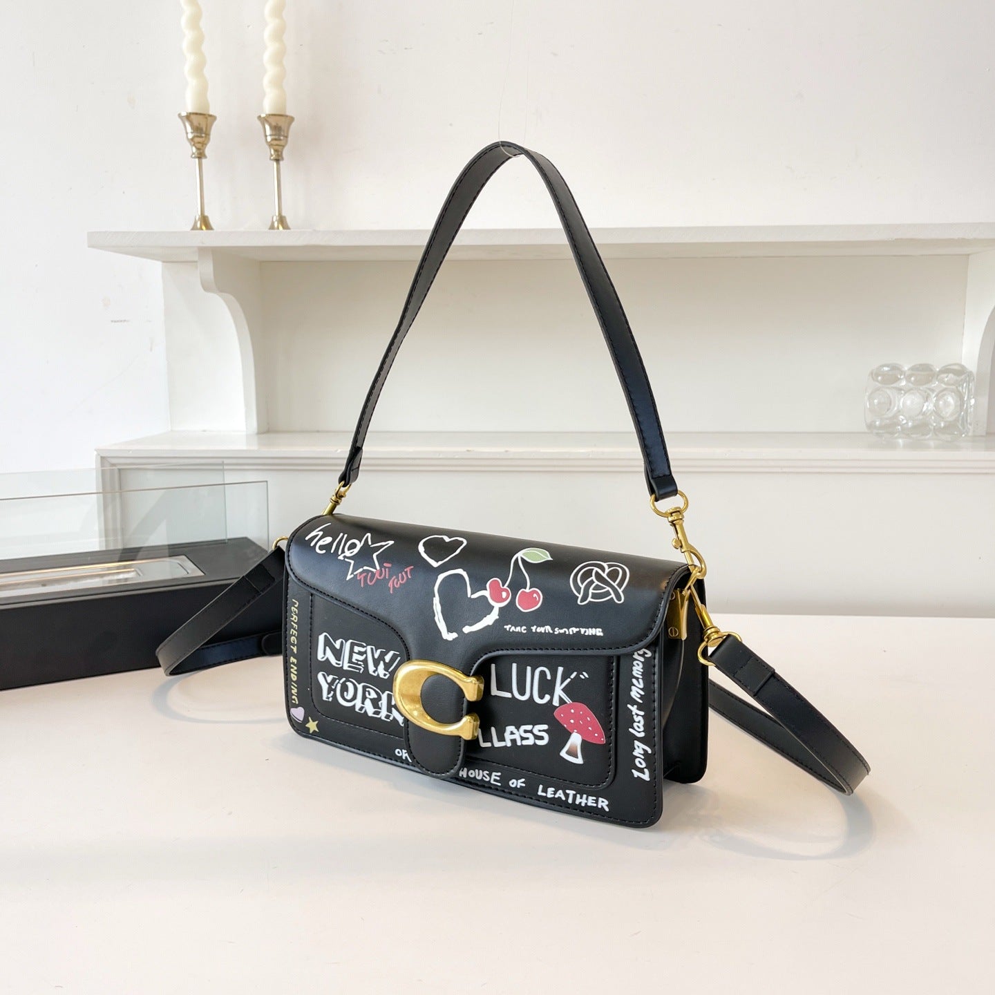 Women's High Sense Printed Iti Portable Bags