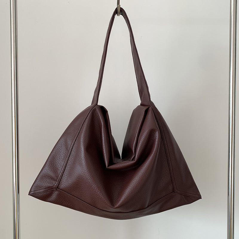 Women's Ge Lazy Relaxed Feeling Underarm Commuter Large Capacity Women's Shoulder Bag