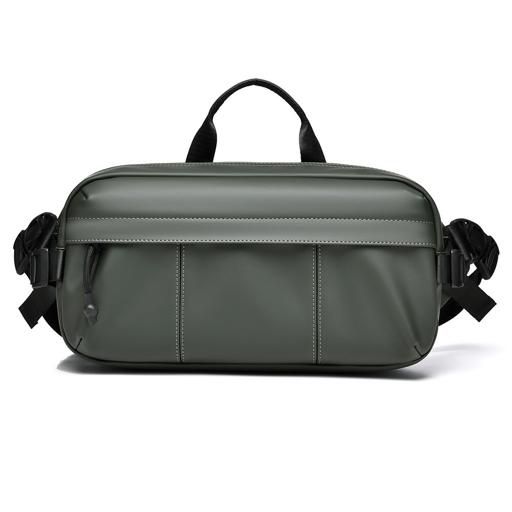 Men's Lightweight Waterproof Commuter Pouch Riding For Men's Chest Bag
