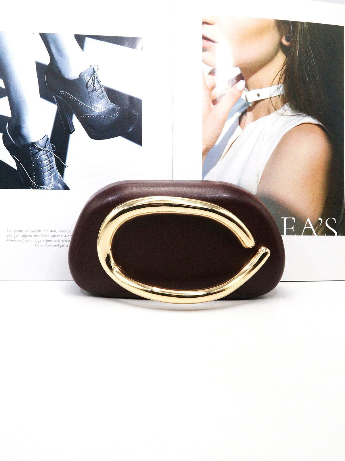 Women's Clutch Guest Personalized Design Retro Metal Box Bags