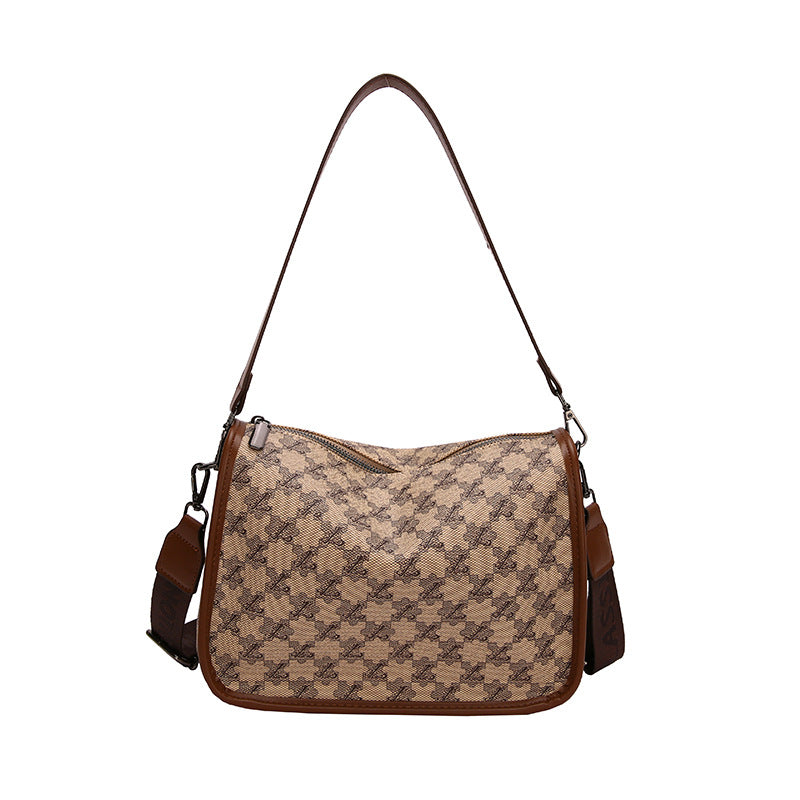 Women's Popular Printing Dumpling Fashion Temperament Commuter Women's Shoulder Bag