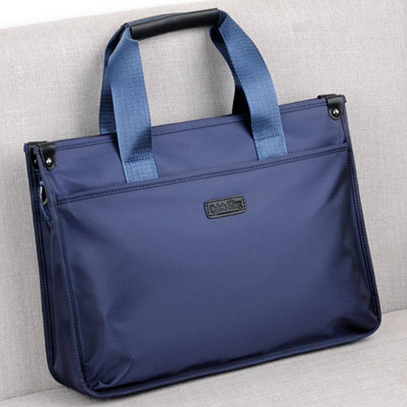 Men's Oxford Cloth Multifunctional Portfolio Business Leisure Men's Tote