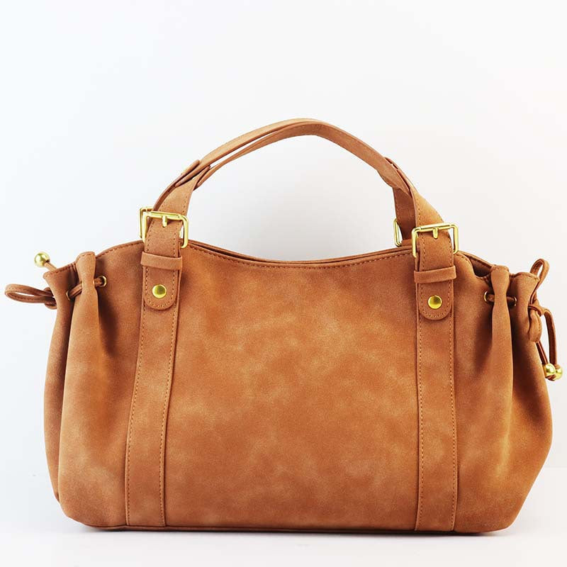 Women's Mild Luxury Retro Drawstring Baguette Niche Underarm Portable Leisure Women's Messenger Bag