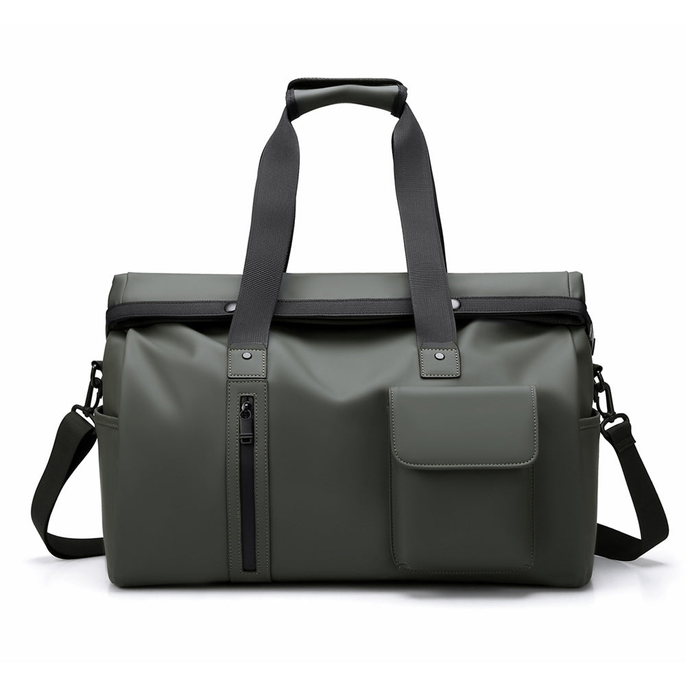 Men's Large Capacity Dry Wet Separation Storage Men's Shoulder Bag