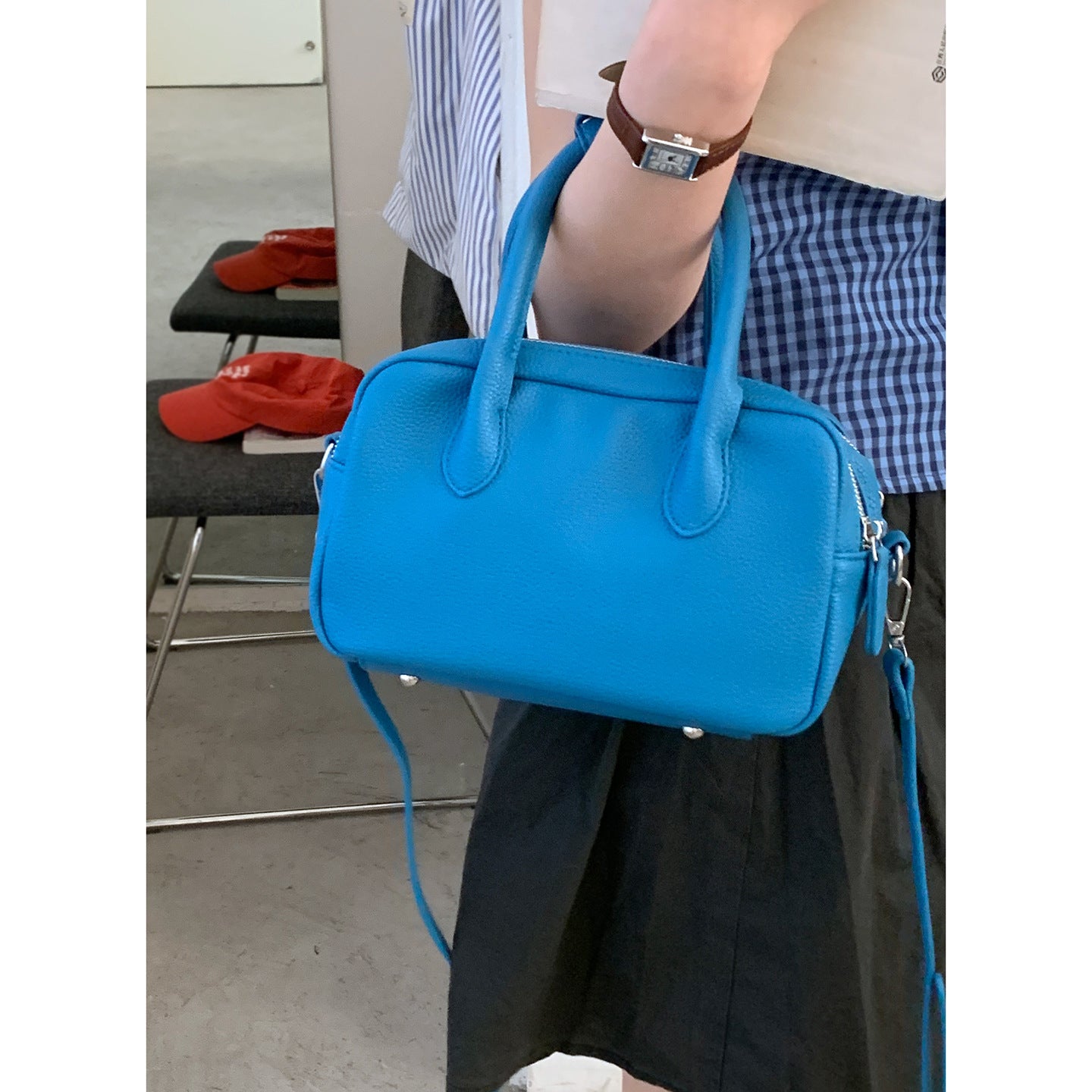 Graceful Women's Niche High-grade Carrying Simple Handbags