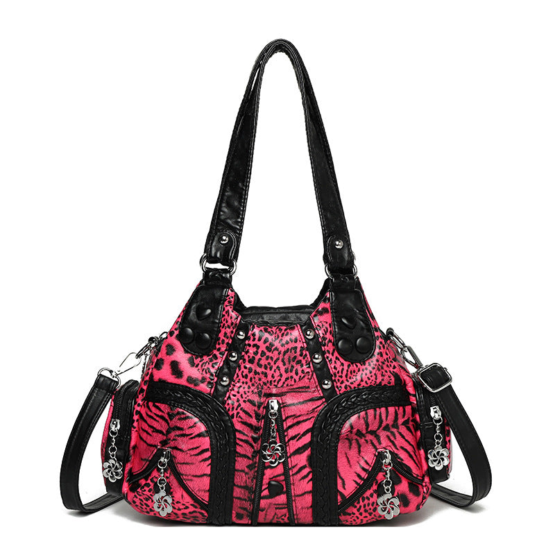 Beautiful Women's Retro Hot Motorcycle Underarm Women's Shoulder Bag