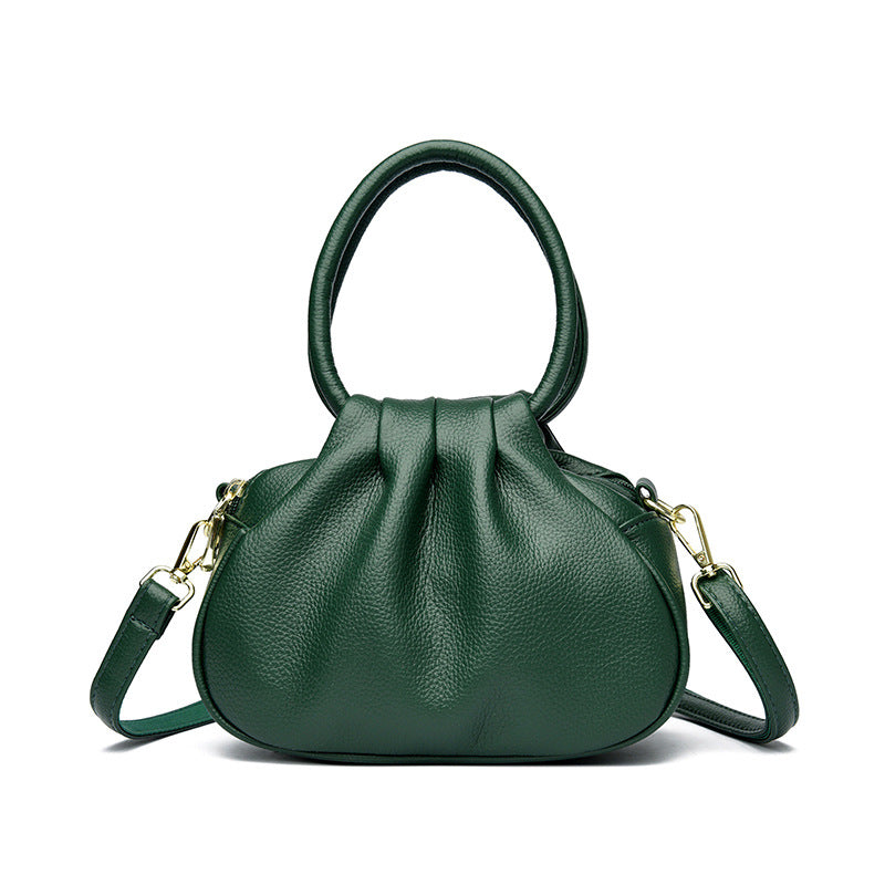 Women's High-grade Soft Surface Fashion Commuter Dumpling Women's Messenger Bag