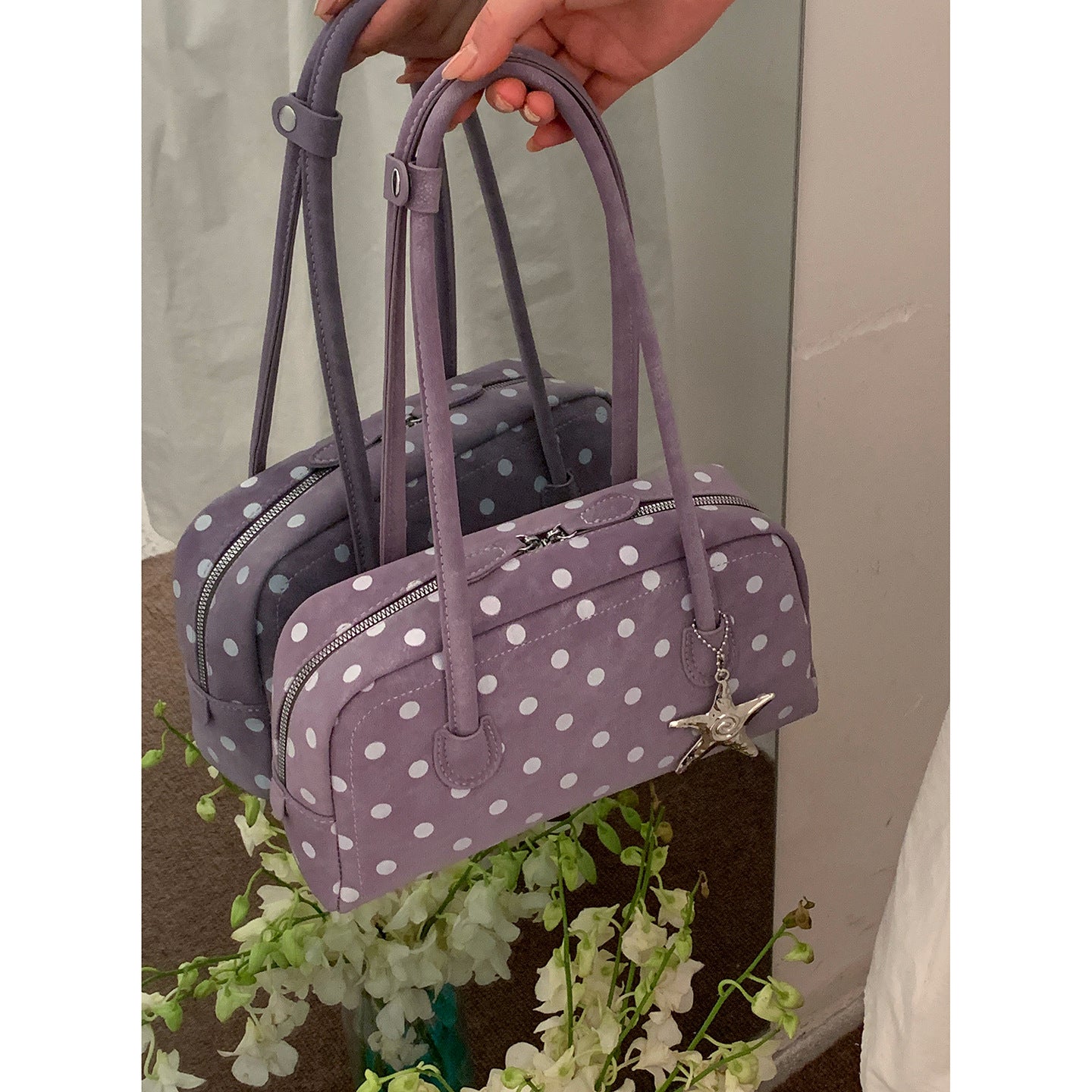 Cloth Spring City Simple Leather Other Sewing Small Square Bags