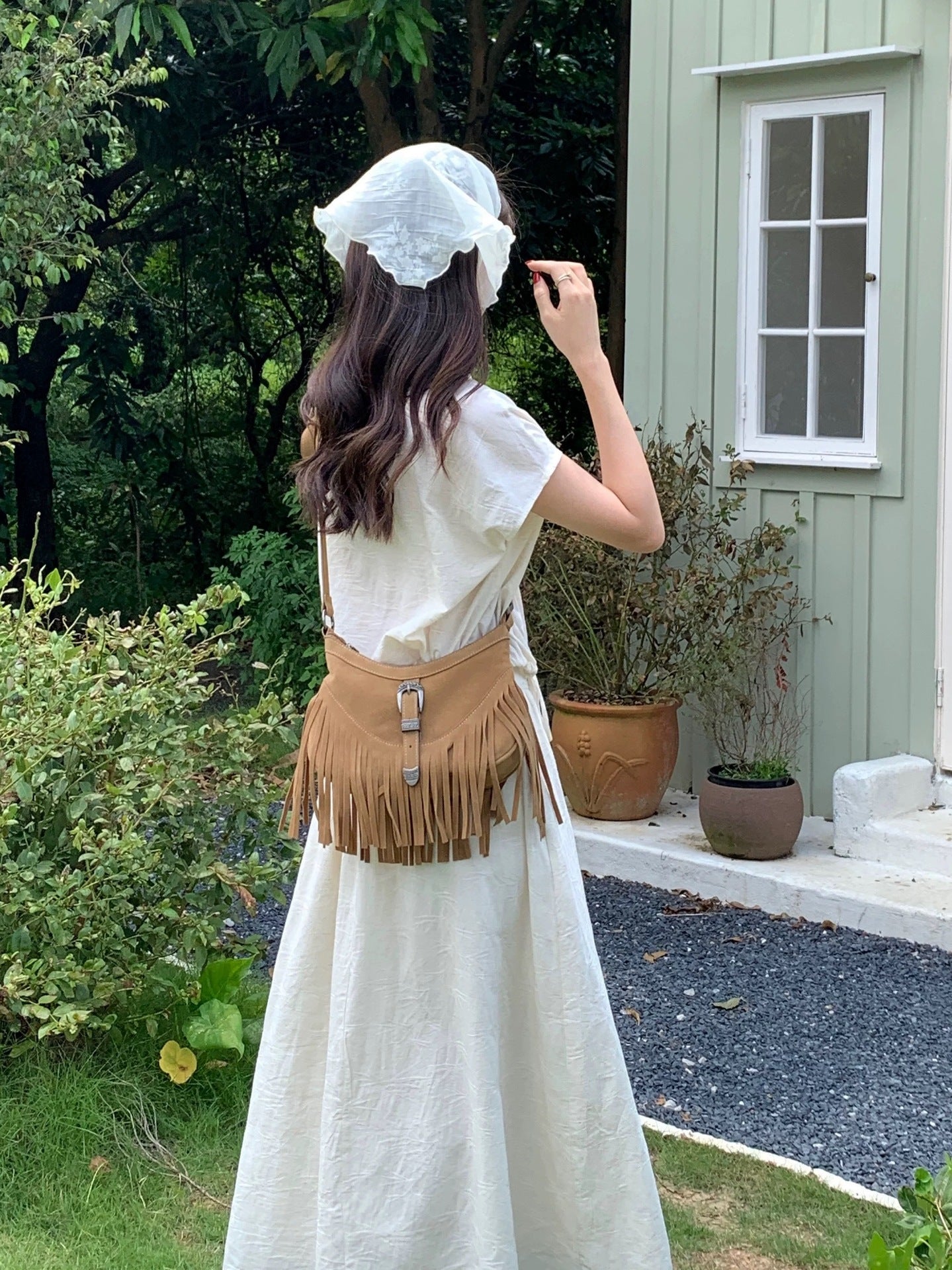 Coffee Tassel Female 2 Korean Style Suede Underarm Retro Easy Bags