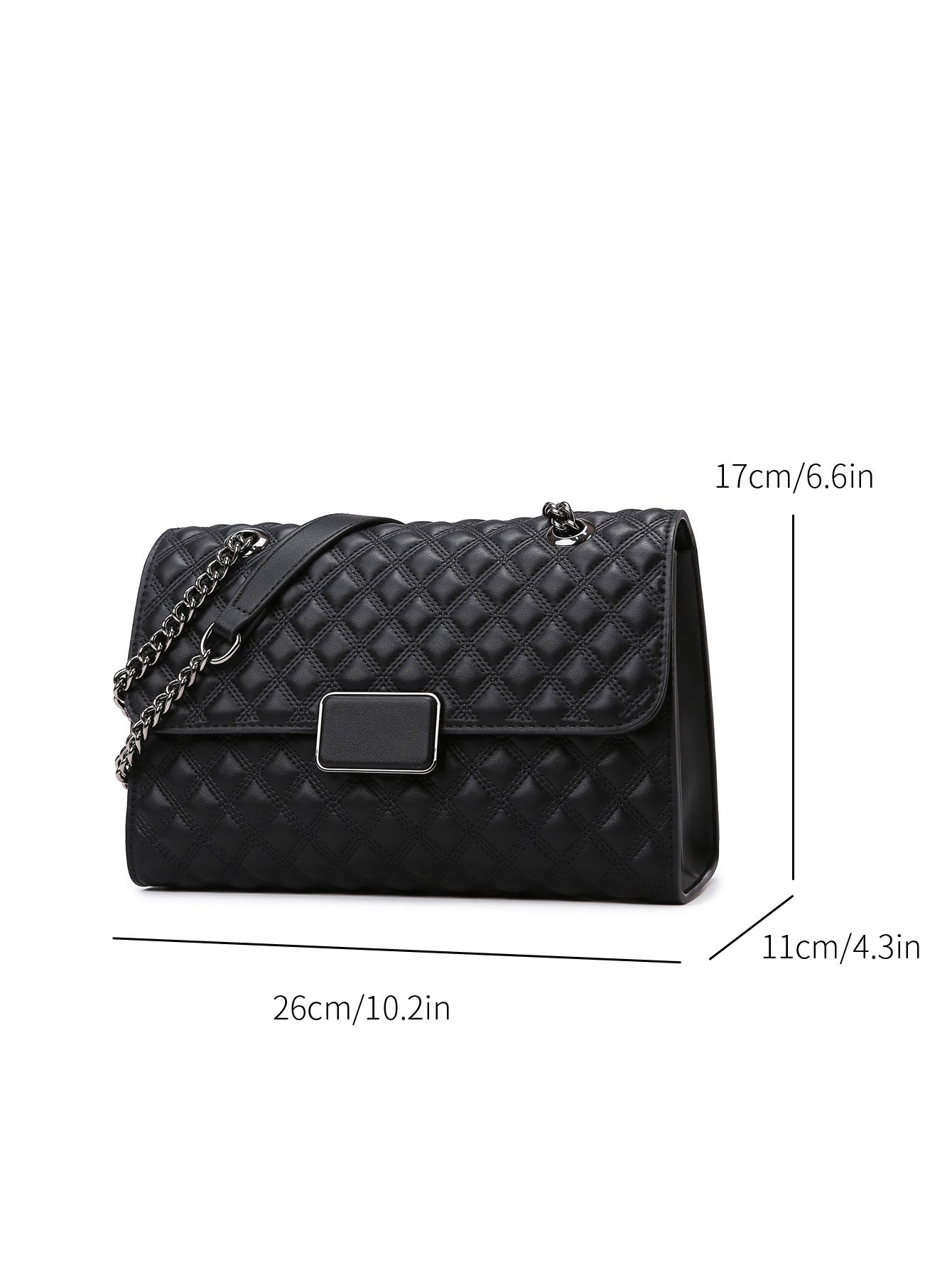 Women's Diamond Pattern Chain High Sense Classic Style Underarm Women's Shoulder Bag