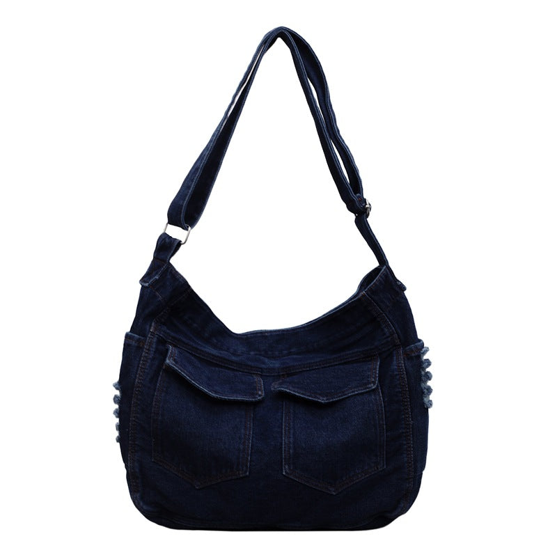 Denim Korean Style Literary Retro Lazy Bags