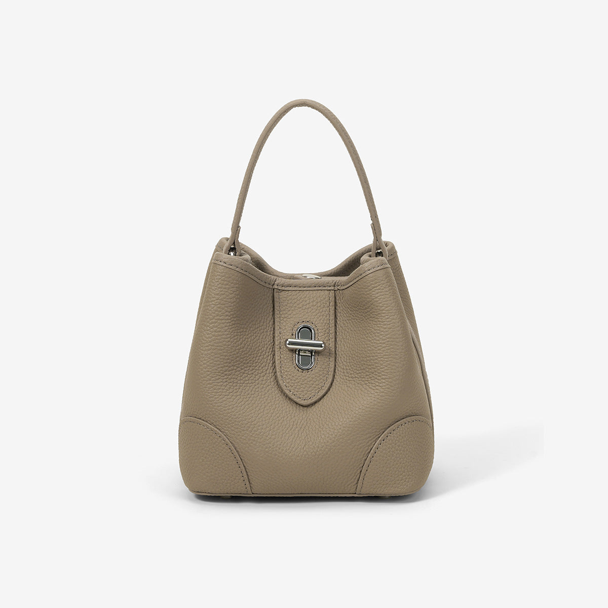 Women's High-grade Portable Vegetable Basket First Layer Bucket Bags