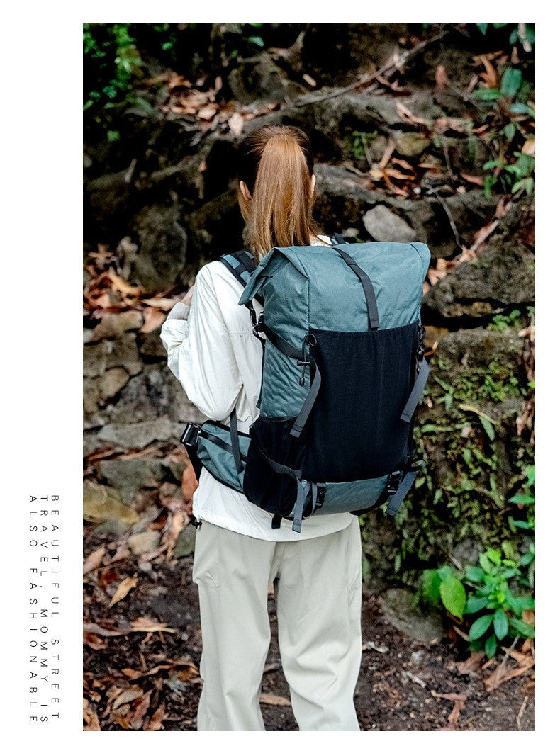 Fabric Expansion Lightweight Waterproof Curved Edge Mountain Climbing, Hiking Bag